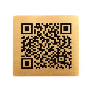 QR Code Mémorial Doré