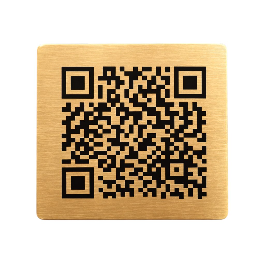 QR Code Mémorial Doré